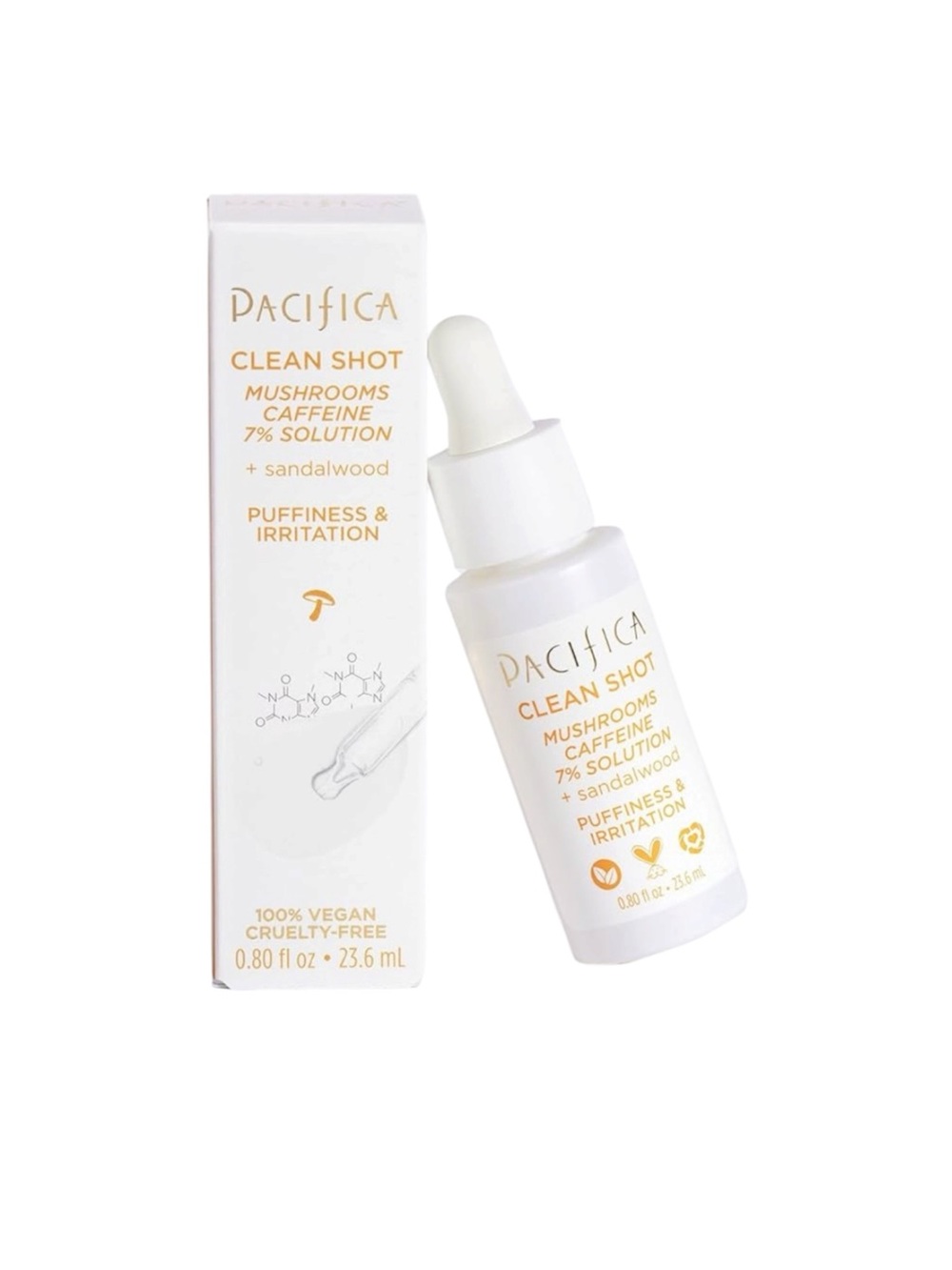 Face Serum by Pacifica - Clean Shot Hyaluronic Acid 5% Solution with Rose
